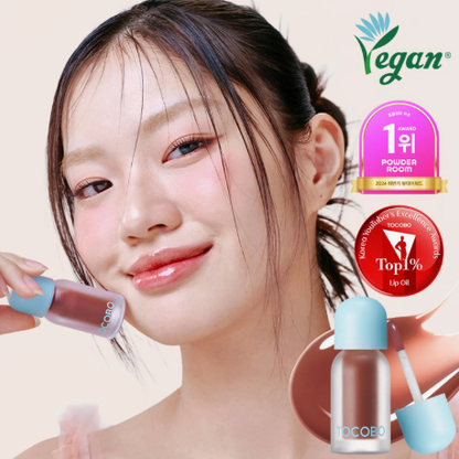 TOCOBO Juicy Berry Plumping Lip Oil Glam Max 1g 14colors