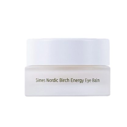 Eye balm in a 10ml container, featuring Nordic birch energy for revitalizing and soothing the delicate eye area.