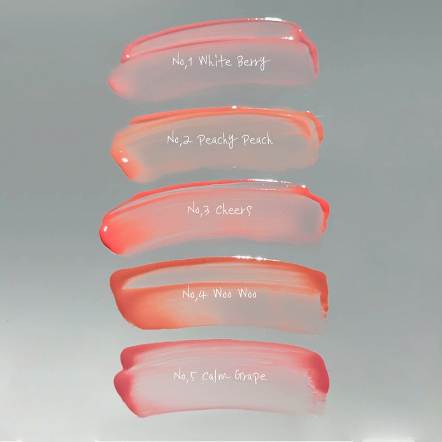 Unleashia Sisua Berry Shot Lip Tint 3.8g 5 colors