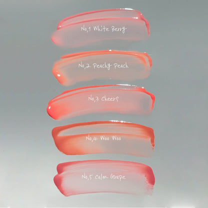 Unleashia Sisua Berry Shot Lip Tint 3.8g 5 colors
