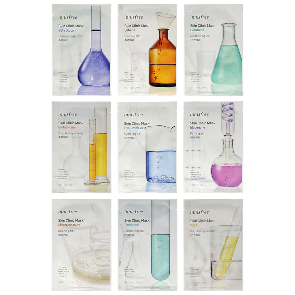 Innisfree Skin Clinic Mask 20ml x 5ea (9 Types) - KLO