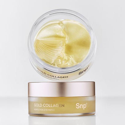 Snp Gold Collagen Perfection Eye Patch 60P Double Pack [bear_jjing Edition]