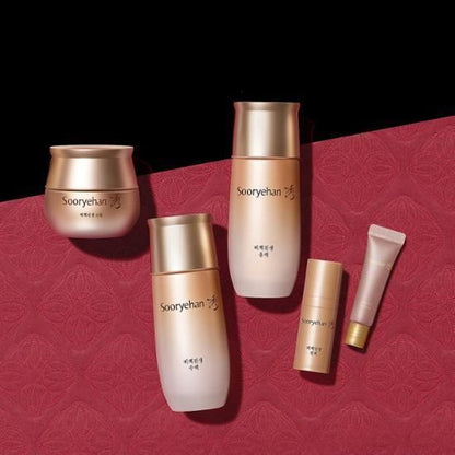 Sooryehan Bichaek Ginseng Smart 3-Piece Special Set (Toner 80ml + Emulsion 80ml + Cream 30ml)