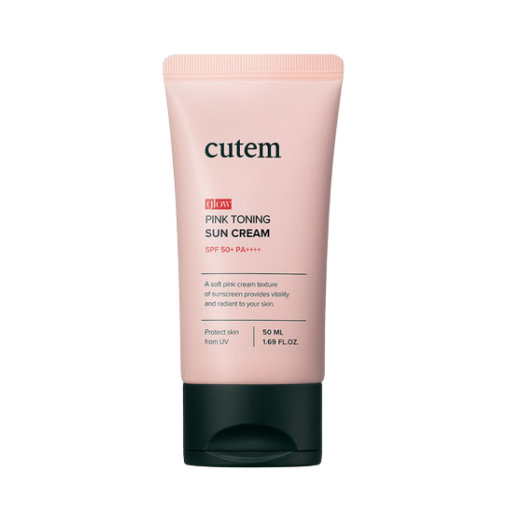cutem Glow Pink Toning Sun Cream SPF 50+ PA++++ 50ml
