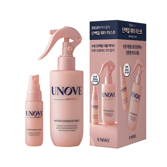 UNOVE Water Essence Mist 200ml+30ml Special Set (Hair Essence Spray)