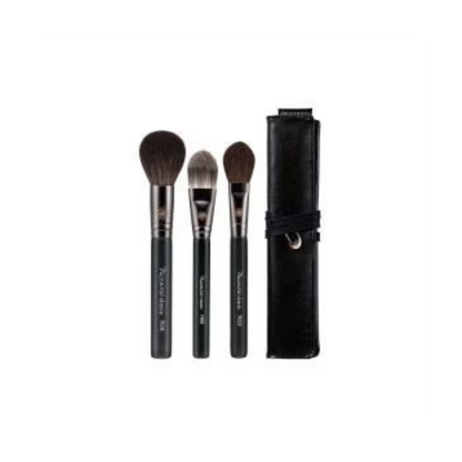 PICCASSO Mini Face Makeup Brush Gift 3 SET(+ Pouch) - DODOSKIN