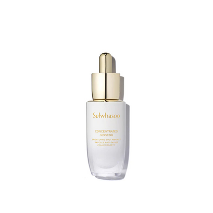 Sulwhasoo Concentrated Ginseng Brightening Spot Ampoule 20g - is a luxurious and potent skincare solution designed to target dark spots, hyperpigmentation, and uneven skin tone.