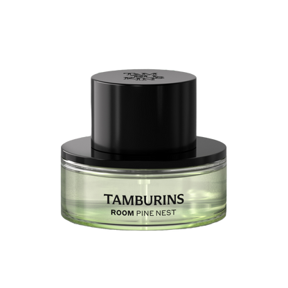 A captivating fragrance in a sleek bottle. Experience the essence of luxury with TAMBURINS Room Spray 90ml.