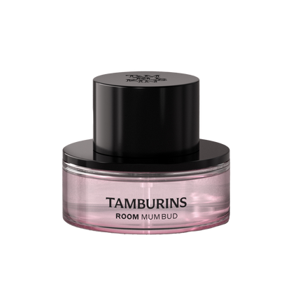A bottle of Tamburins Rose Water Eau de Parfum, a delicate and floral fragrance for a refreshing scent.