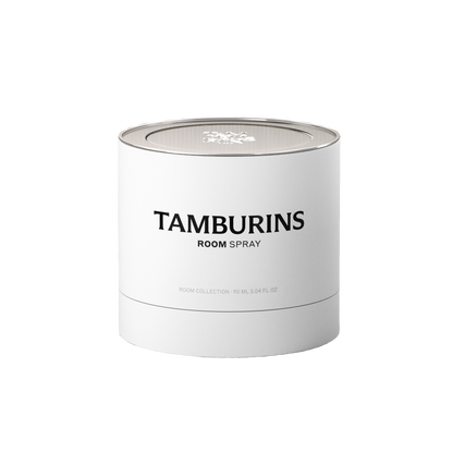 TAMBURINS living room Spray 90ml: A refreshing scent for your living room. Spray away to create a cozy and inviting atmosphere.