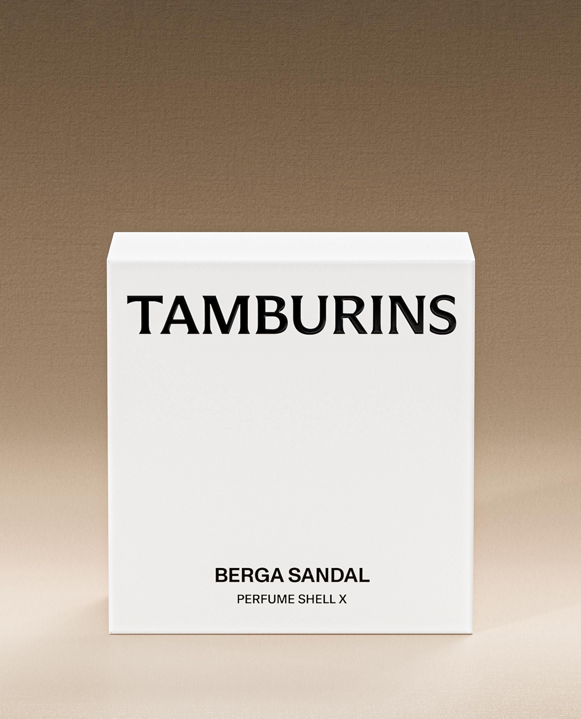 TAMBURINS PERFUME SHELL X Hand Cream - BERGA SANDAL 30ml