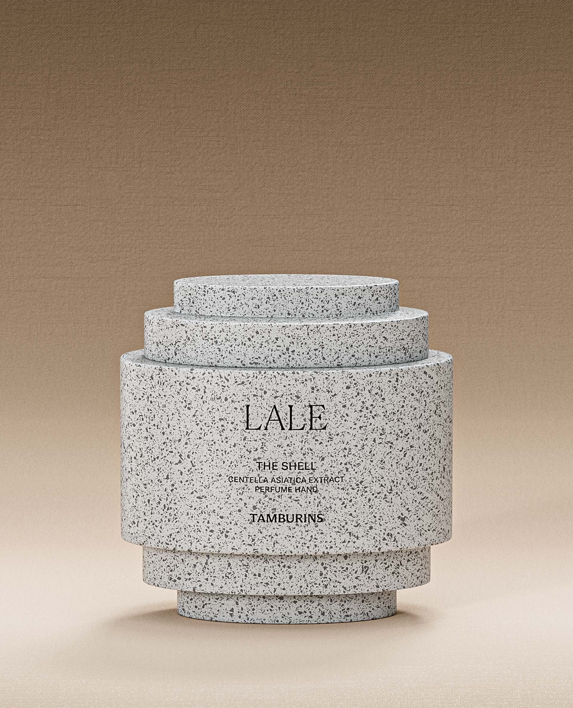 TAMBURINS PERFUME SHELL X Hand Cream - LALE 30ml - The 30ml size is perfect for carrying in your bag or purse, ensuring hydration on the go.