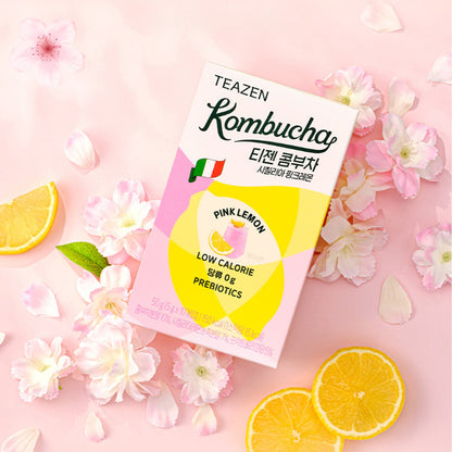 TEAZEN Kombucha Pink Lemon 10T * 2box