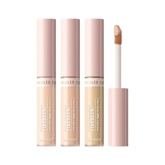 the SAEM Cover Perfection Fixealer 6.5g 3 Colors