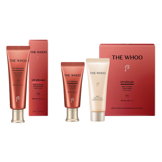 THE WHOO UV Ultimate Red Vitamin Sun Special Set