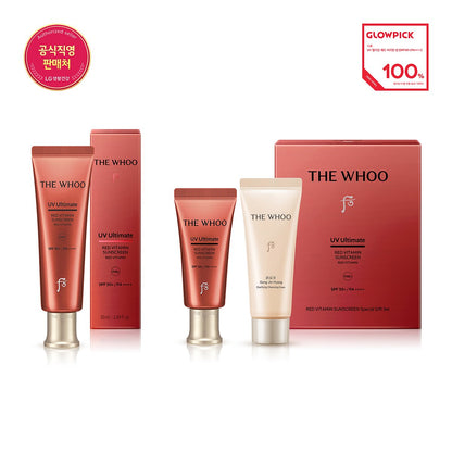 THE WHOO UV Ultimate Red Vitamin Sun Special Set