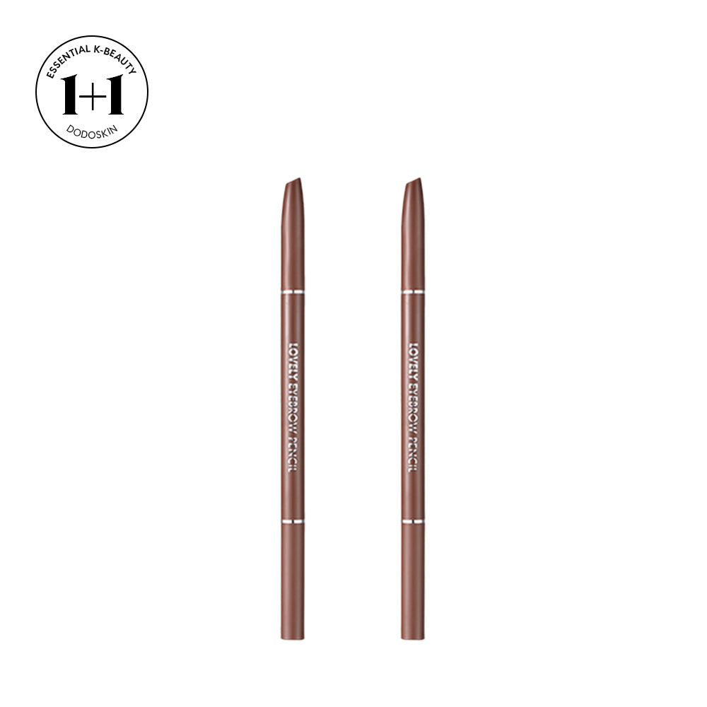 💛1+1💛 TONYMOLY Lovely Eyebrow Pencil (0.1g) NEW #4 Brown - KLO