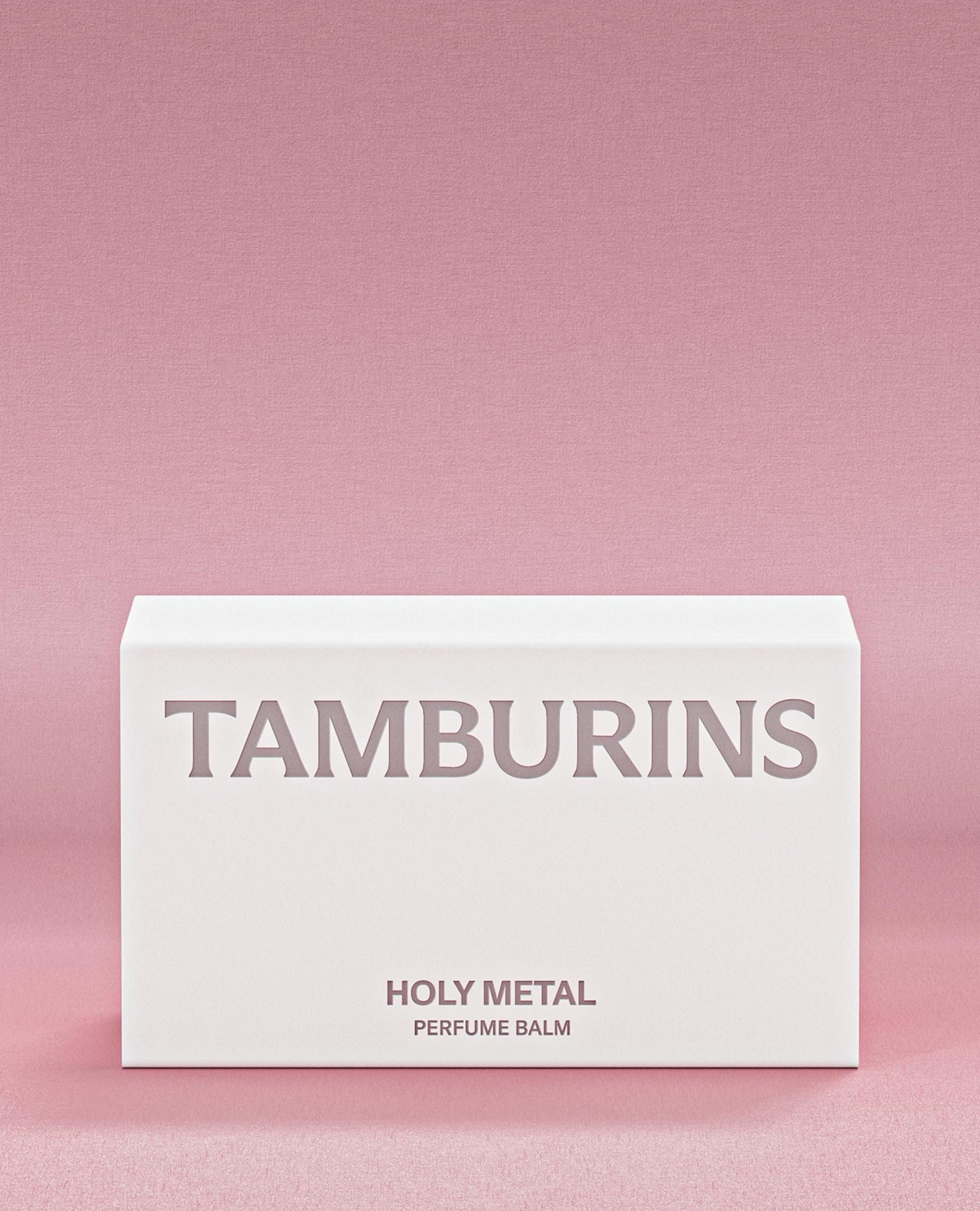 Tamburins Perfume Balm Holy Metal 6.5g in a compact silver box.