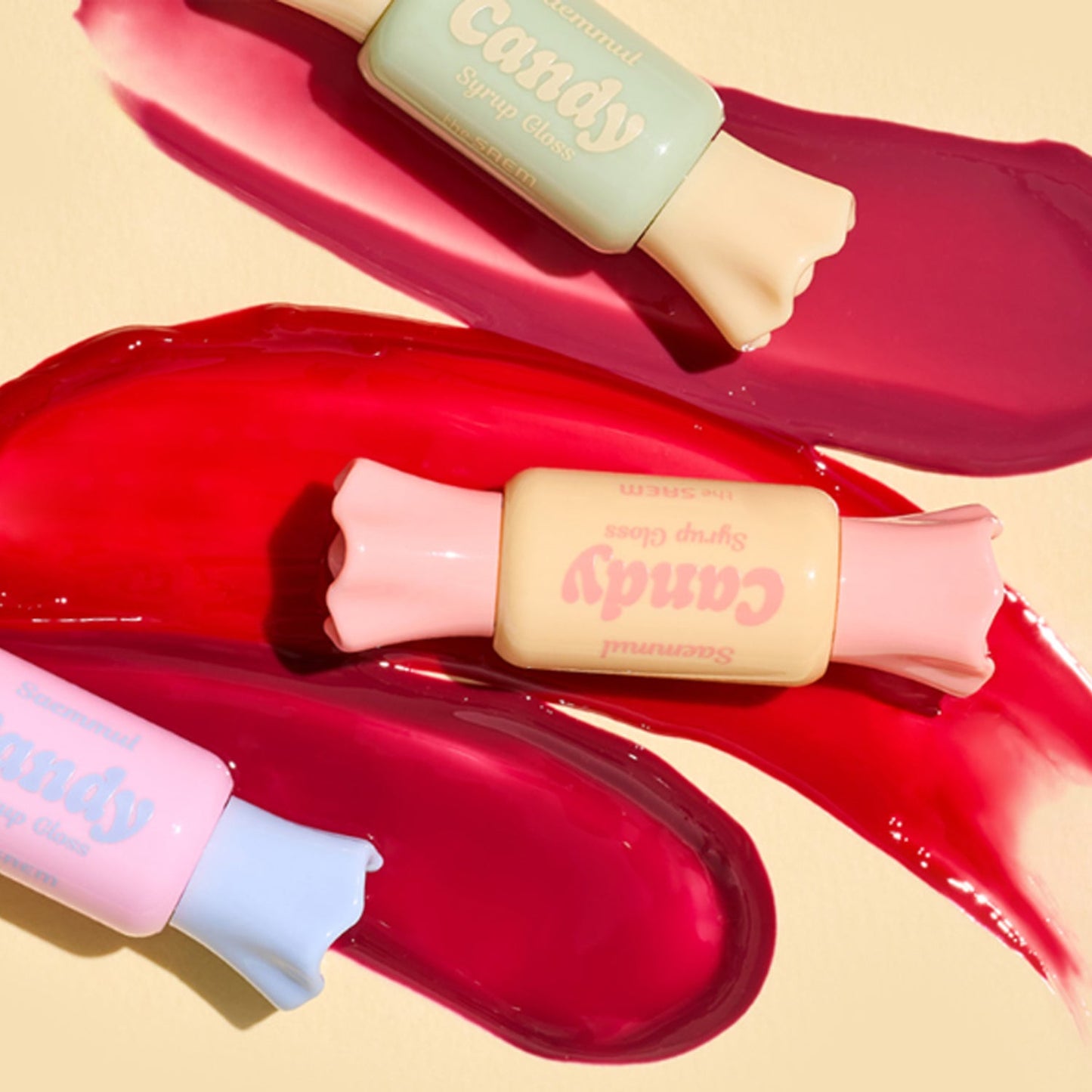 the SAEM Saemmul Candy Syrup Gloss 3 Colors
