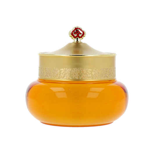The history of Whoo Gongjinhyang Qi & Jin Intensive Nutritive Cream 50ml - is a luxurious, deeply nourishing cream designed to rejuvenate and revitalize the skin.