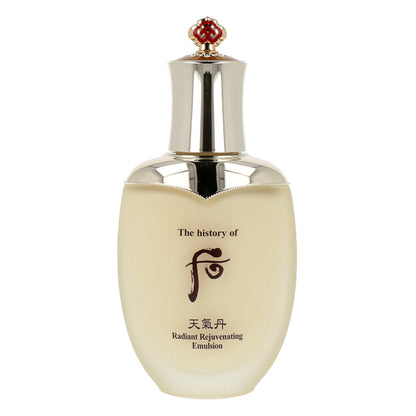 Rose essence's historical significance depicted in The History of Whoo Cheongidan Hwahyun Radiant Rejuvenating Emulsion 110ml.un Radiant Rejuvenating Emulsion 110ml - KLO