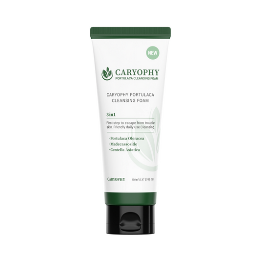 (Matthew검수) CARYOPHY Portulaca Cleansing Foam 150ml - DODOSKIN