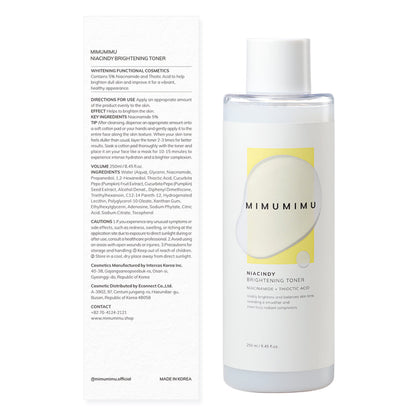 MIMU MIMU Niacindy Brightening Toner 250ml