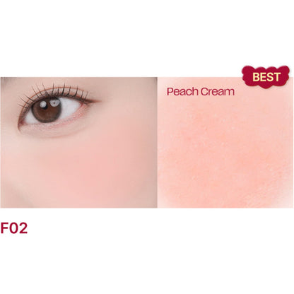 Tiptoe Blurry Puree Blusher 4.5ml 10 Shades