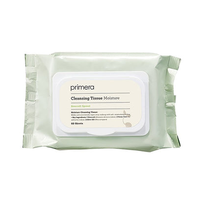 Primera Moisture Cleansing Tissue 60EA - Dodoskin