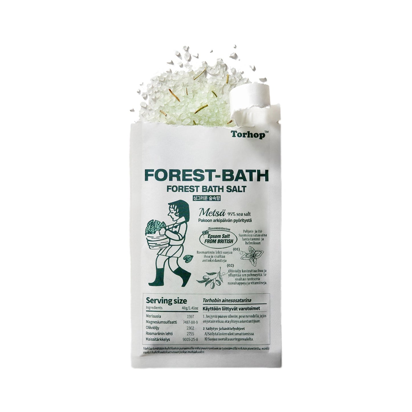 Torhop Bath Salt 40g 2 Types