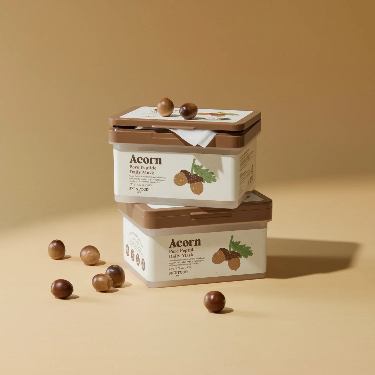 (Mhark) SKINFOOD Acorn Daily Mask 270g - KLO