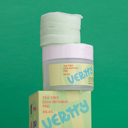 VERTTY Tea Tree Cica Refining Pad 130ml