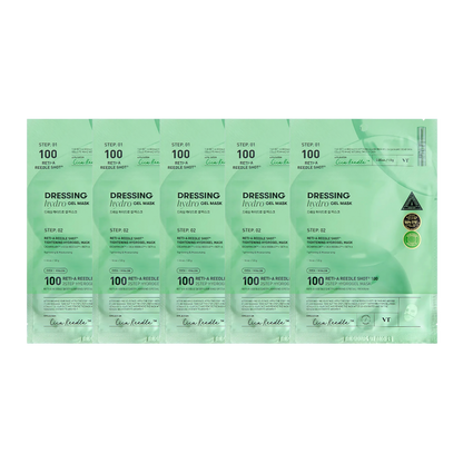 VT Cosmetics Reti-A Reedle Shot 100 2-Step Hydrogel Mask 5ea/10ea