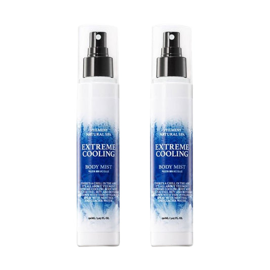 Veilment Natural Spa Extreme Cooling Body Mist 150ml × 2