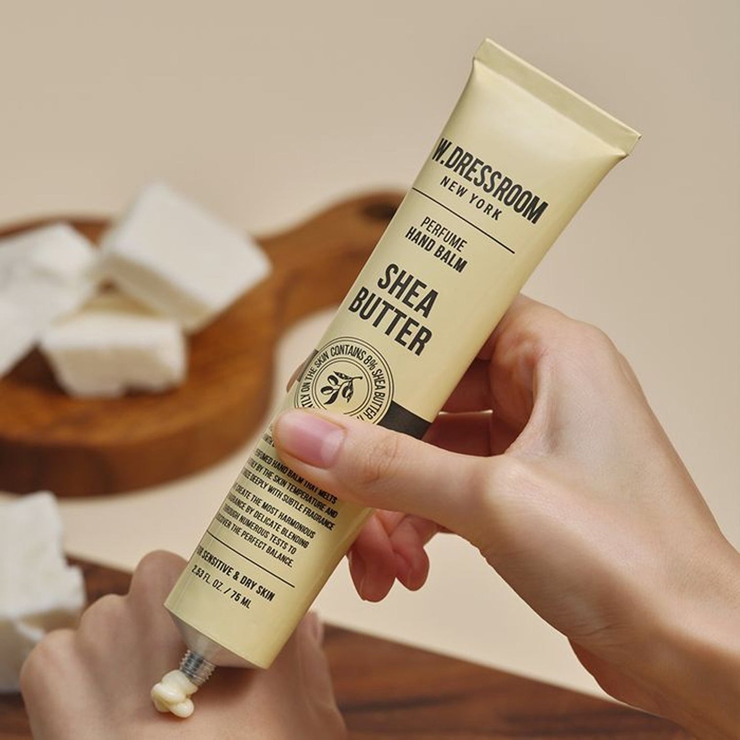 W.DRESSROOM Shea Butter Perfume Hand Balm 75ml