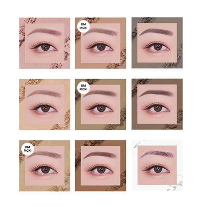 WAKEMAKE Soft Drawing Brow Palette 12g