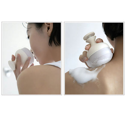 Made with soft, silky materials, it gently exfoliates and massages the skin, removing makeup and impurities while promoting better circulation.
