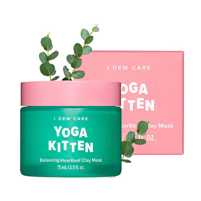 I DEW CARE Yoga Kitten Balancing Heartleaf Clay Mask 75ml - KLO