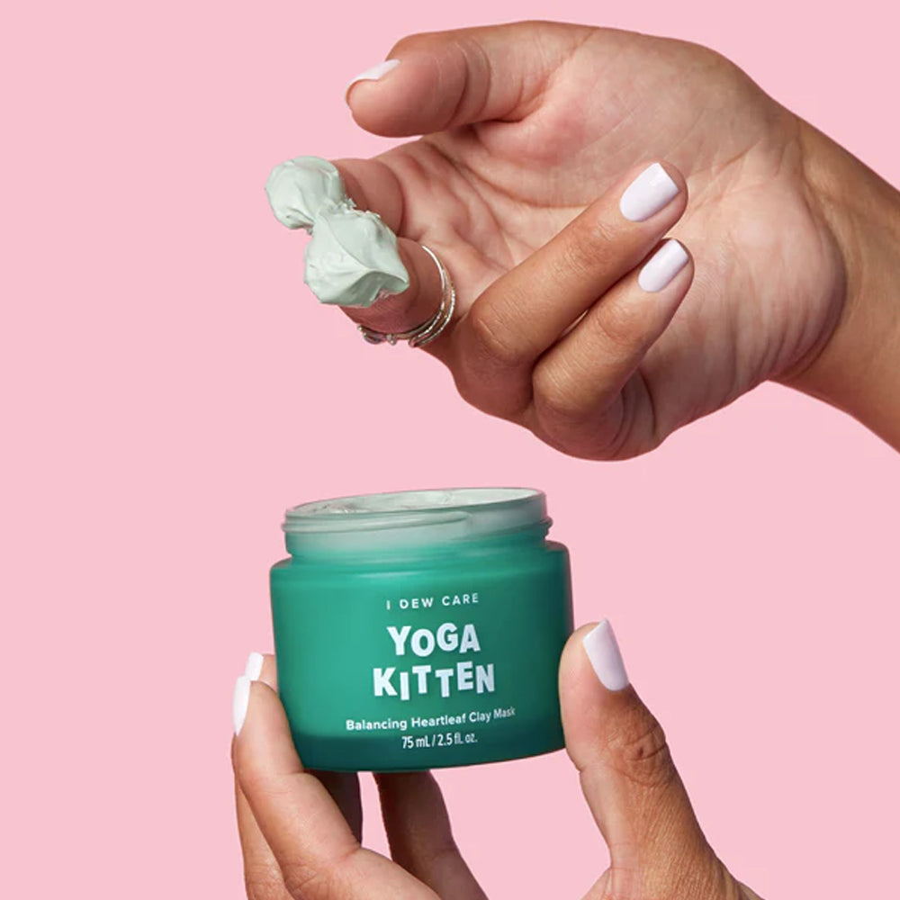I DEW CARE Yoga Kitten Balancing Heartleaf Clay Mask 75ml - KLO