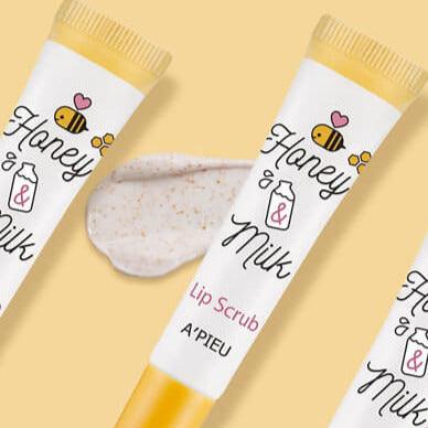 A'PIEU Honey & Milk Lip Scrub 8ml - KLO