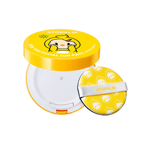 [ATOPALM] TOK TOK Facial Sun Pact SPF43 PA+++ 15g - Dodoskin