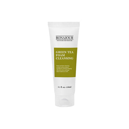 BONAJOUR Green Tea Foam Cleansing 150ml - Dodoskin