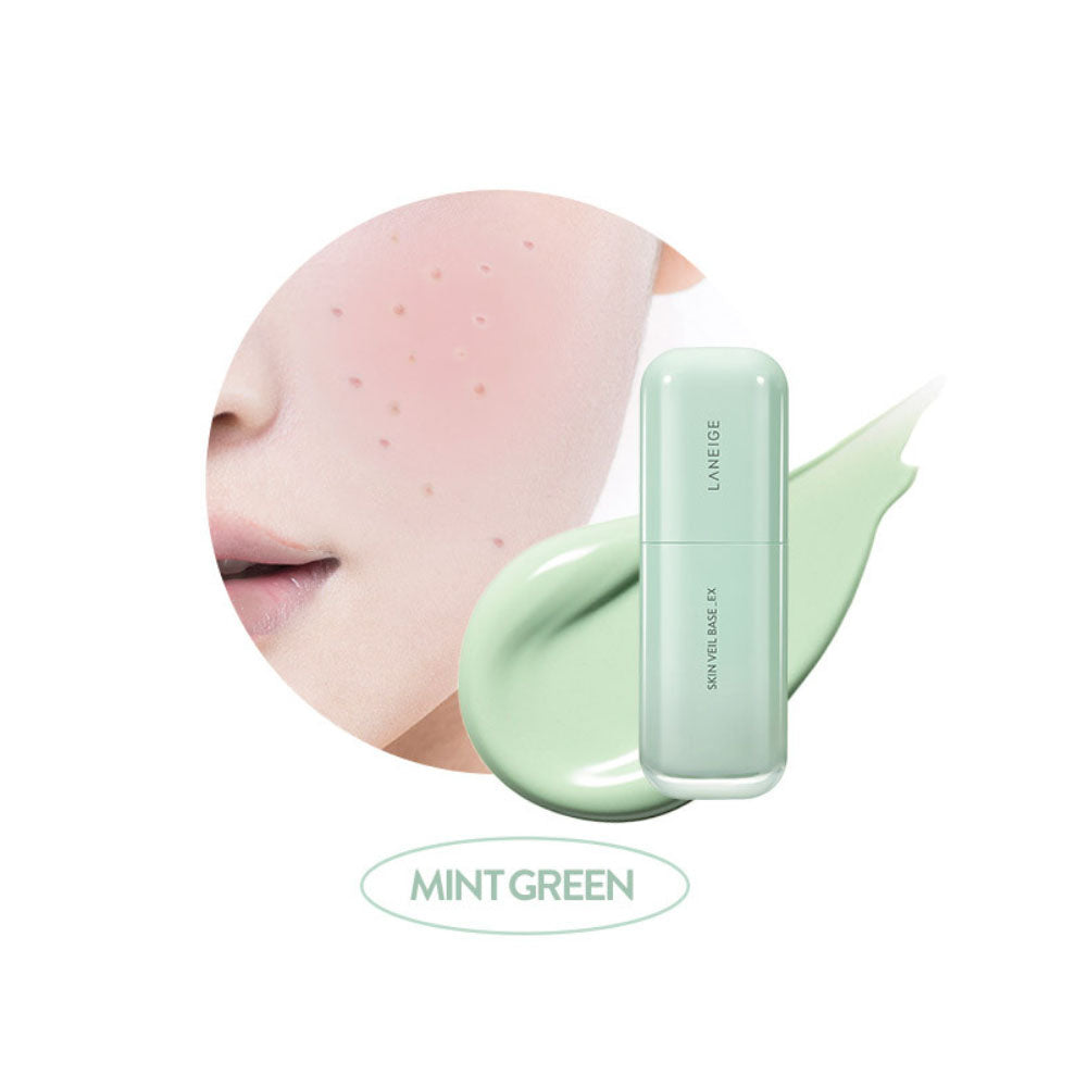 LANEIGE Skin Veil Base EX SPF28 PA++ 30ml #60 Mint Green - KLO