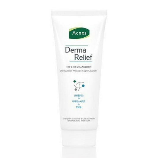 ACNES Derma Relief Moisture Foam Cleanser 200ml - DODOSKIN