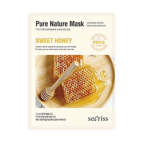 [Secriss] Pure Nature Mask Pack 1 Sheet #Sweet Honey - KLO
