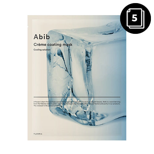 Abib Creme Coating Mask 5ea #Cooling Solution - Dodoskin