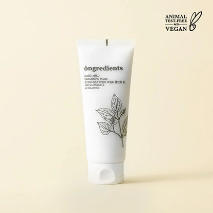 Ongredients Daily Mild Cleansing Foam 150ml - DODOSKIN