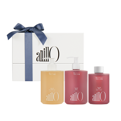 anillO Rosy Night Hair & Body Gift Set