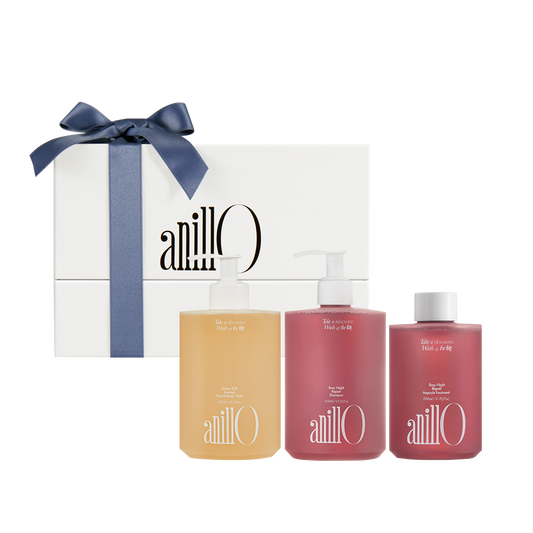 anillO Rosy Night Hair & Body Gift Set