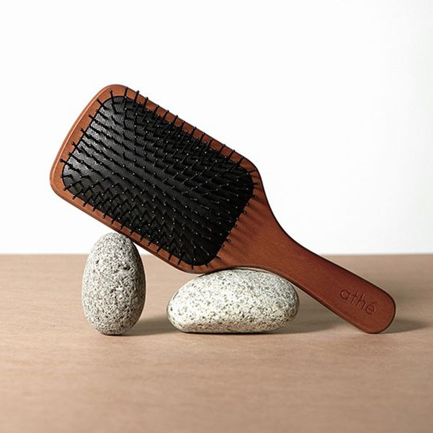 athe Authentic Wooden Scalp Brush